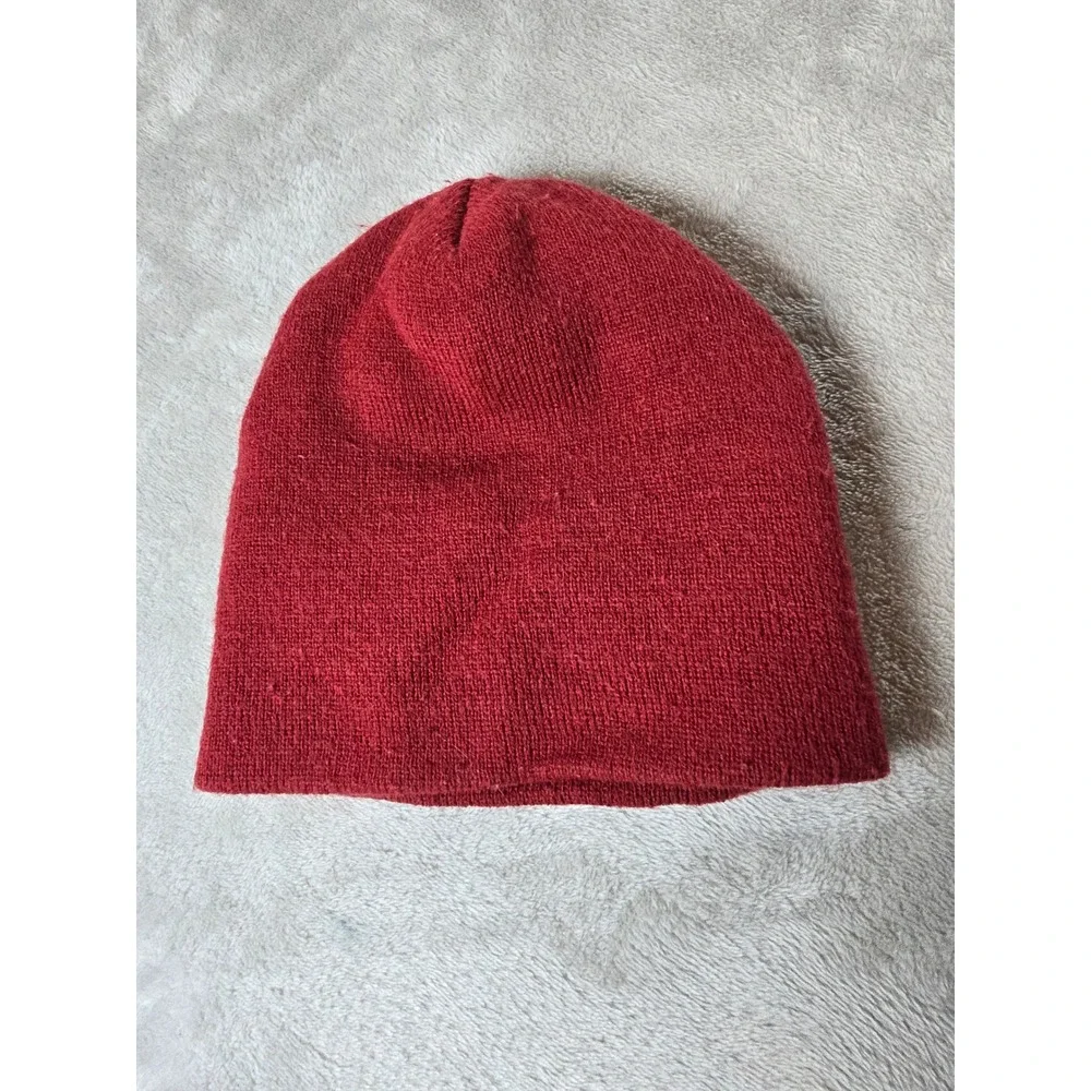 San Francisco 49ers Kids Beanie Hat Red Knit Winter Made In USA‎ NFL